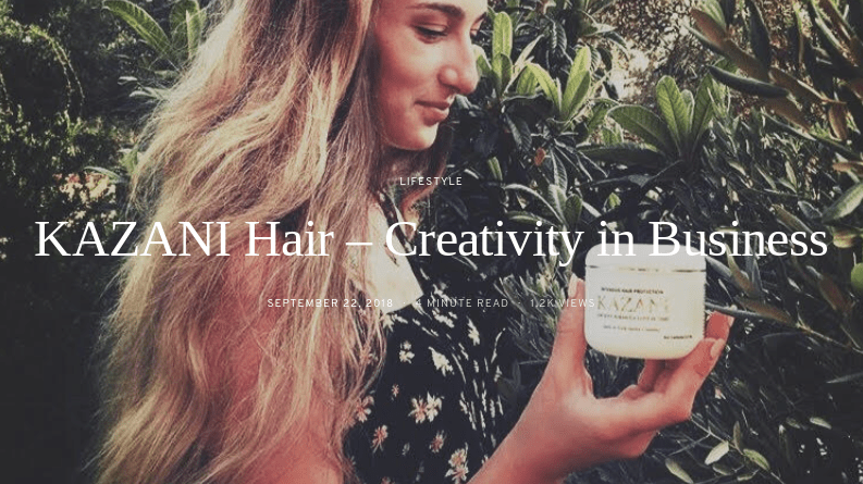 KAZANI Hair – Creativity in Business - kazanibeauty.com